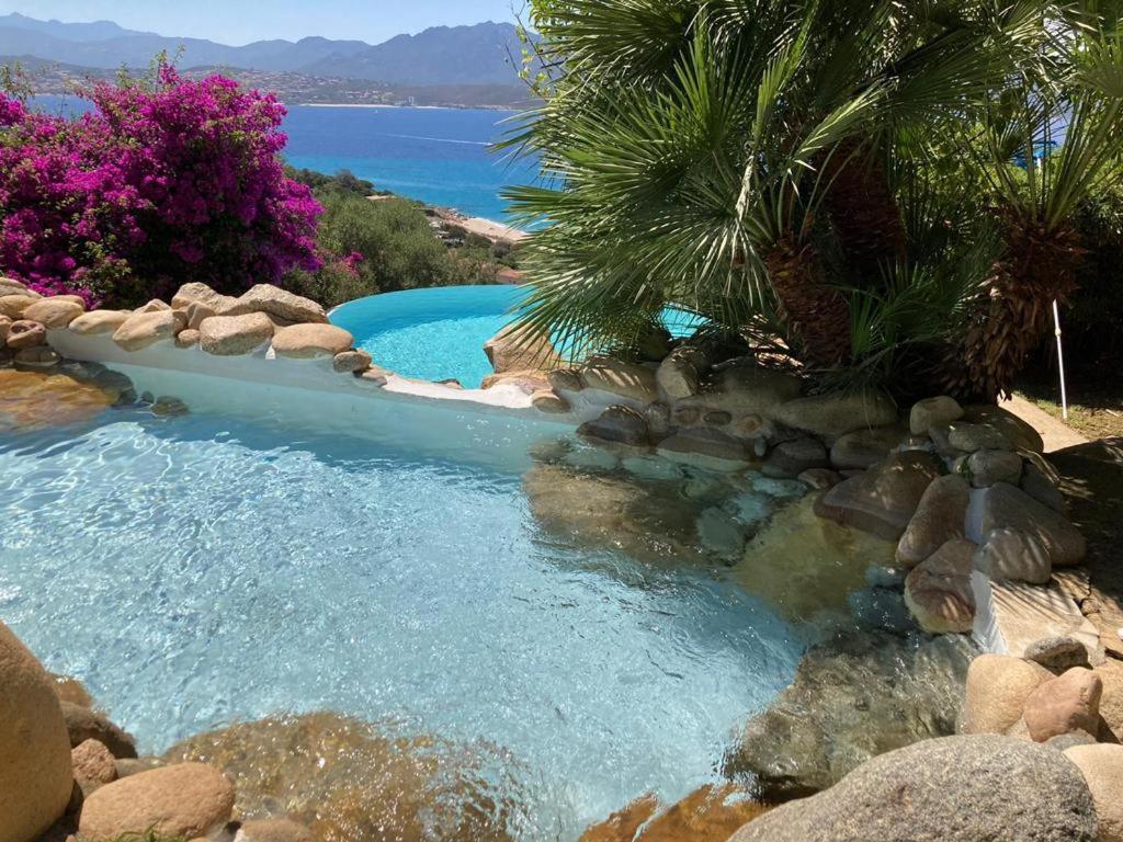 Villas Valinco San Martinu Corse Du Sud - Vue Et Proche Mer - Piscines-7 Chambres Olmeto  Exterior foto