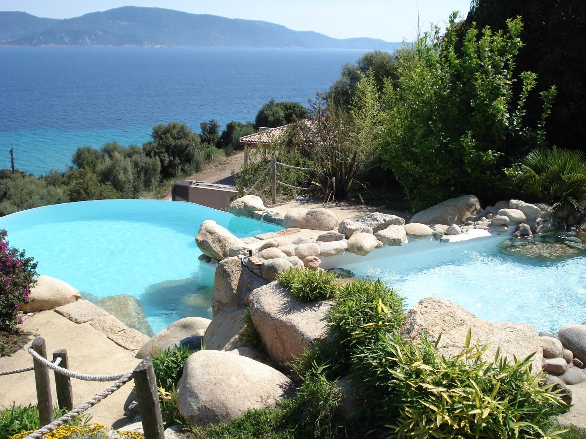 Villas Valinco San Martinu Corse Du Sud - Vue Et Proche Mer - Piscines-7 Chambres Olmeto  Exterior foto